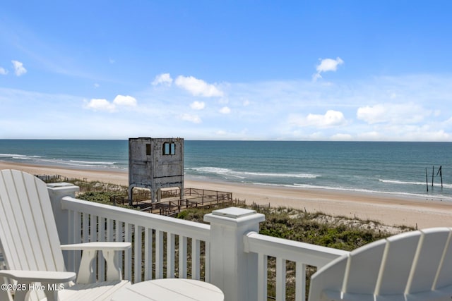 130 N Permuda Wynd Dr, North Topsail Beach, NC 28460 - water view with nearby beach