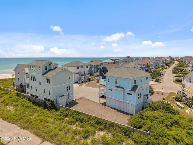 130 N Permuda Wynd Dr, North Topsail Beach, NC 28460 - aerial view of residential area featuring a large body of water