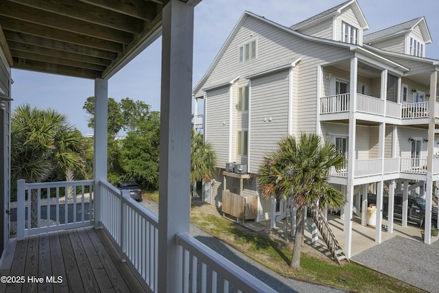 128 Sea Oaks Ct, North Topsail Beach, NC 28460 - view of property exterior featuring cooling unit