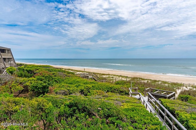 565 Salter Path Rd Unit S-5, Pine Knoll Shores, NC 28512 - water view featuring nearby beach
