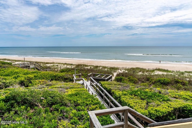 565 Salter Path Rd Unit S-5, Pine Knoll Shores, NC 28512 - water view featuring local beach