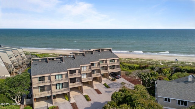 565 Salter Path Rd Unit S-5, Pine Knoll Shores, NC 28512 - aerial view of expansive beach