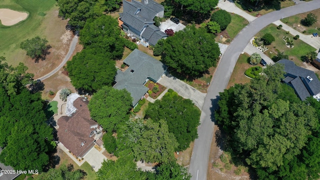 265 Creek View Dr, Sunset Beach, NC 28468 - aerial overview of property's location with nearby suburban area