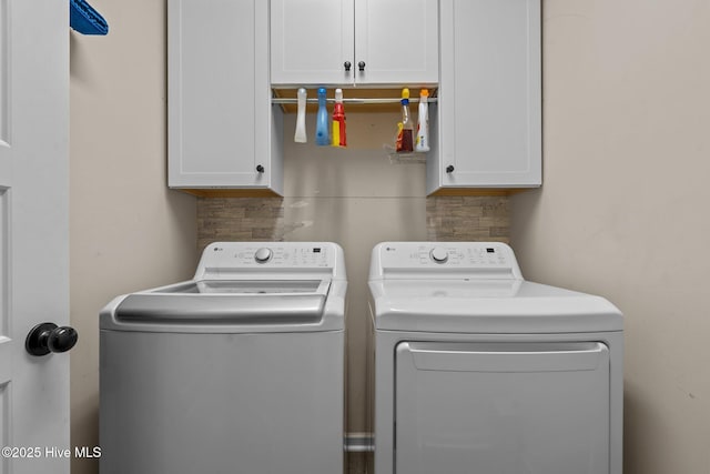 140 Timberwood Dr, Cameron, NC 28326 - laundry area with washing machine and dryer and cabinet space