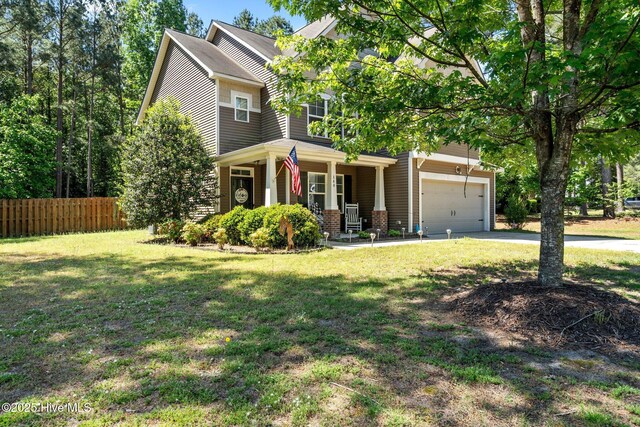 140 Timberwood Dr, Cameron, NC 28326 - view of front of property featuring a porch and driveway