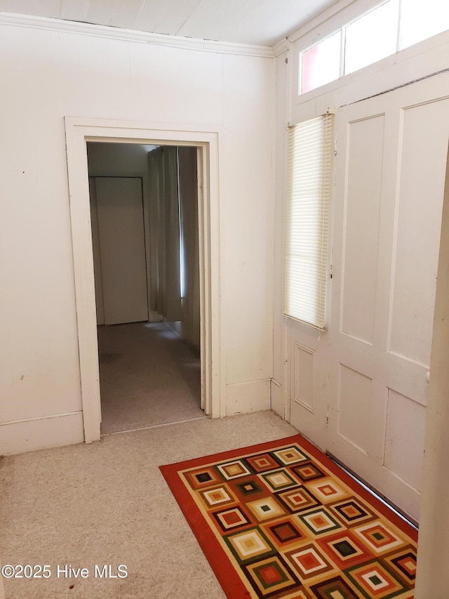 809 Conway Rd, Fair Bluff, NC 28439 - foyer entrance with light carpet
