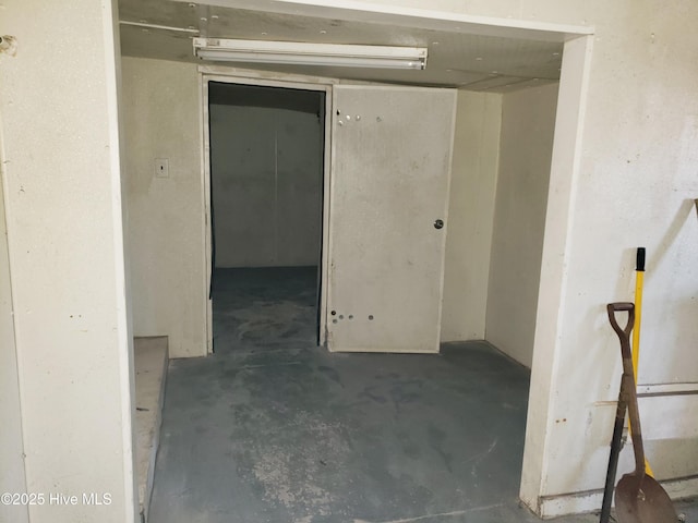 809 Conway Rd, Fair Bluff, NC 28439 - spare room with concrete floors