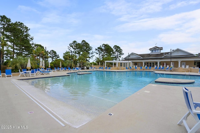 2016 Ashbrook Ct, Leland, NC 28451 - community pool with a patio