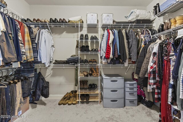 211 Willow Ridge Dr, Holly Ridge, NC 28445 - spacious closet featuring carpet flooring