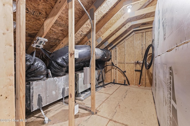 211 Willow Ridge Dr, Holly Ridge, NC 28445 - view of unfinished attic
