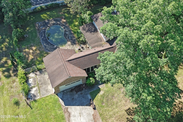 view of subject property