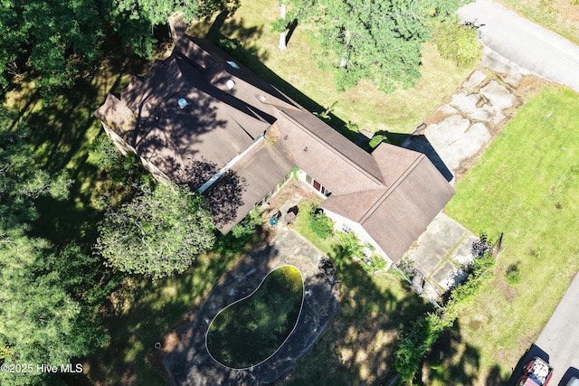 aerial view of property's location