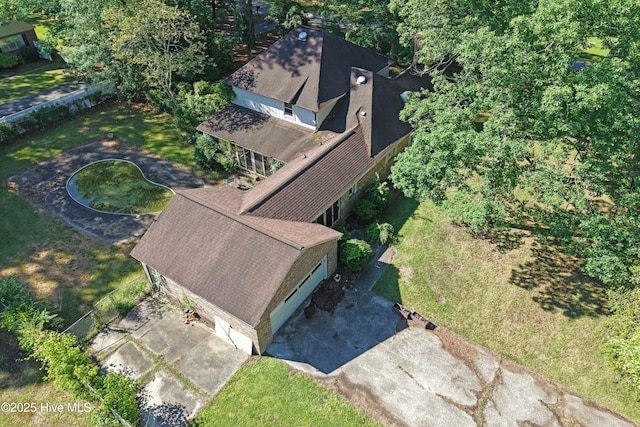 view of subject property