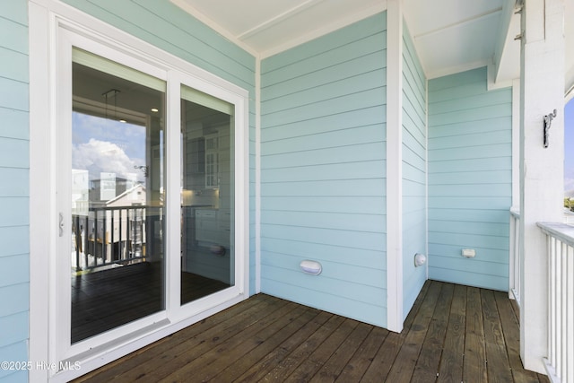 view of deck