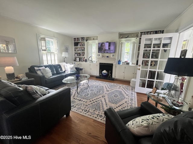 310 N Franklin St, Whiteville, NC 28472 - living area with wood finished floors