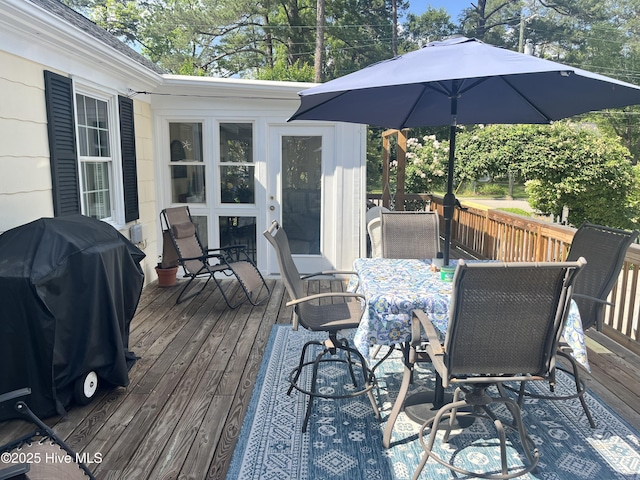 310 N Franklin St, Whiteville, NC 28472 - deck featuring area for grilling