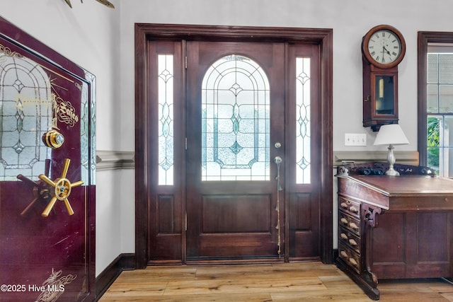 3297 Bay City Rd, Aurora, NC 27806 - entrance foyer featuring light wood finished floors