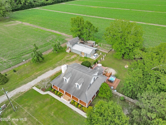 3297 Bay City Rd, Aurora, NC 27806 - aerial view of sparsely populated area with farmland