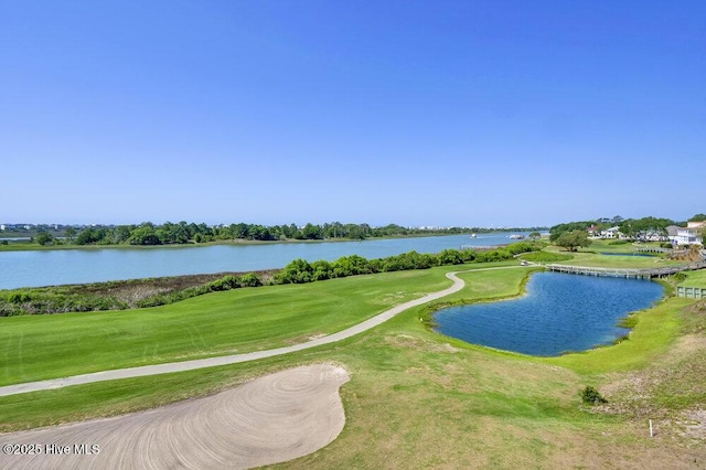 1912 Goose Creek Rd SW Unit 4302, Ocean Isle Beach, NC 28469 - view of home's community featuring a water view and view of golf course
