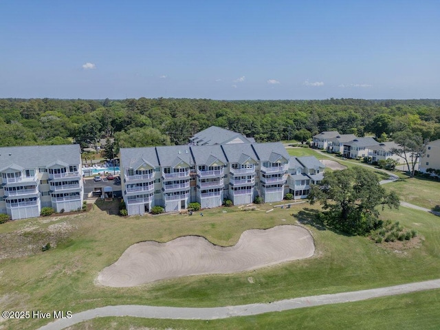 1912 Goose Creek Rd SW Unit 4302, Ocean Isle Beach, NC 28469 - drone / aerial view of a forest