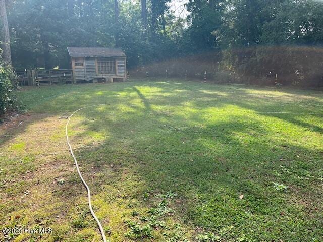 1616 Hwy 58 S, Snow Hill, NC 28580 - view of yard with an outdoor structure
