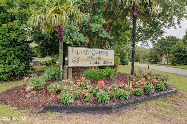 6025 Inland Greens Dr, Wilmington, NC 28405 - view of community sign
