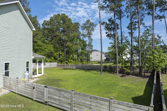 view of yard