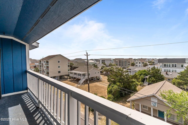 608 Carolina Beach Ave N Unit 3C, Carolina Beach, NC 28428 - balcony featuring a residential view