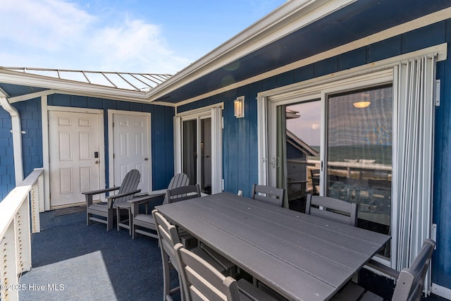 608 Carolina Beach Ave N Unit 3C, Carolina Beach, NC 28428 - view of patio / terrace featuring outdoor dining space
