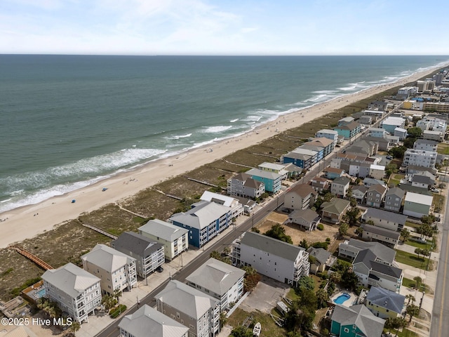 608 Carolina Beach Ave N Unit 3C, Carolina Beach, NC 28428 - drone / aerial view of unending shoreline