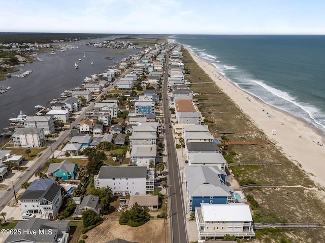608 Carolina Beach Ave N Unit 3C, Carolina Beach, NC 28428 - aerial view of residential area with unending shoreline