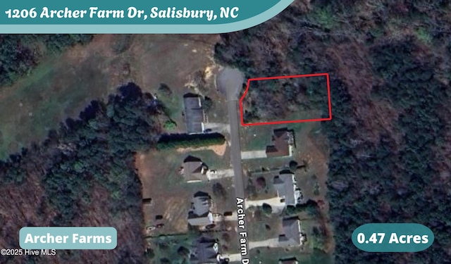 1206 Archer Farm Dr, Salisbury NC, 28144 land for sale