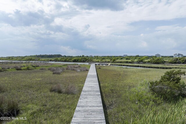 130 Sea Oaks Ct, North Topsail Beach, NC 28460 - dock featuring a water view