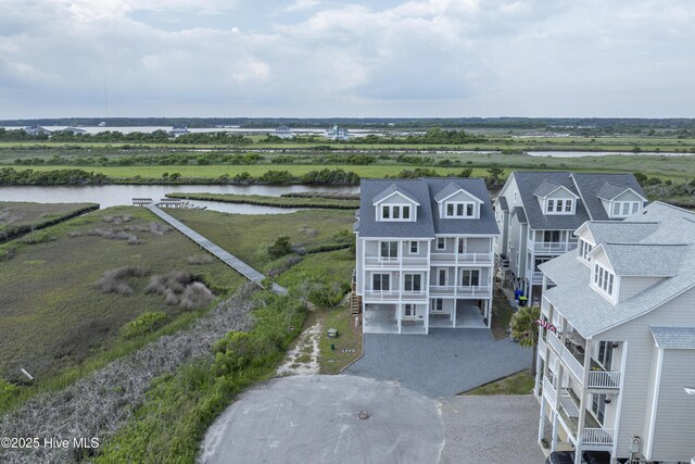 130 Sea Oaks Ct, North Topsail Beach, NC 28460 - drone / aerial view of a nearby body of water