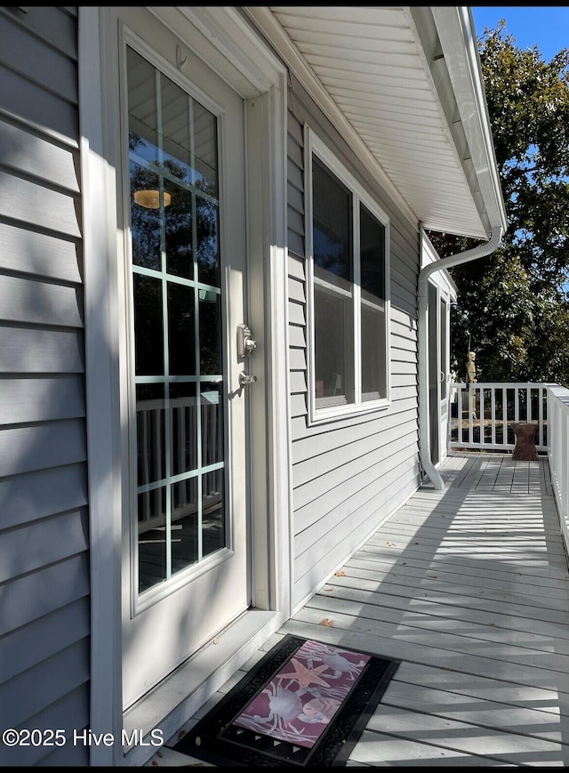 129 NE 36th St, Oak Island, NC 28465 - view of wooden deck