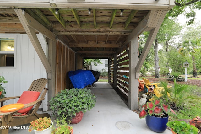 129 NE 36th St, Oak Island, NC 28465 - view of patio