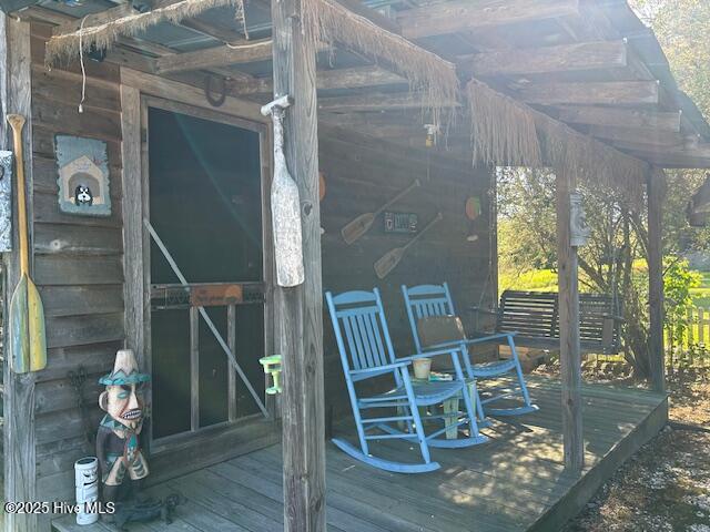 8019 W Tarboro Rd, Rocky Mount, NC 27803 - view of deck