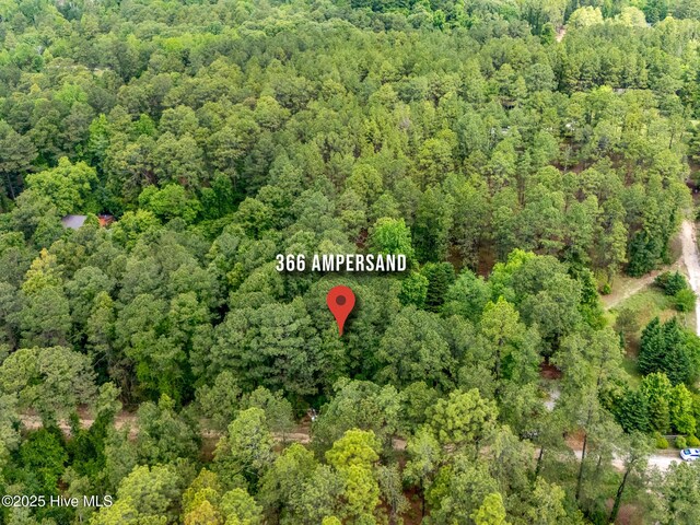 366 Ampersand Rd, Aberdeen, NC 28315 - view of property location featuring a heavily wooded area