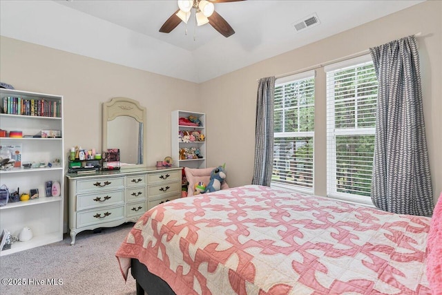 145 Cabin Branch Dr, Carthage, NC 28327 - bedroom featuring carpet floors and ceiling fan
