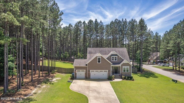 145 Cabin Branch Dr, Carthage, NC 28327 - craftsman-style home with driveway