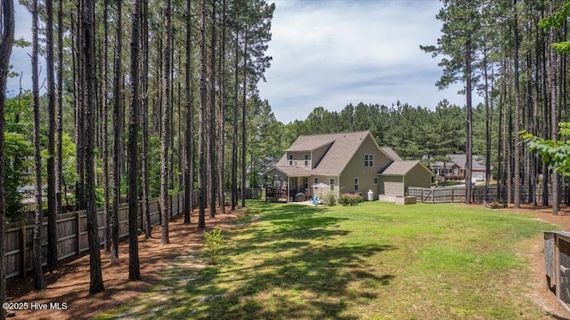 145 Cabin Branch Dr, Carthage, NC 28327 - view of yard with a view of trees