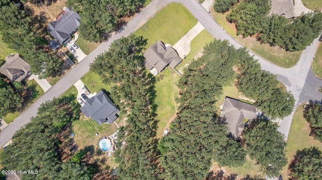 145 Cabin Branch Dr, Carthage, NC 28327 - aerial overview of property's location with nearby suburban area