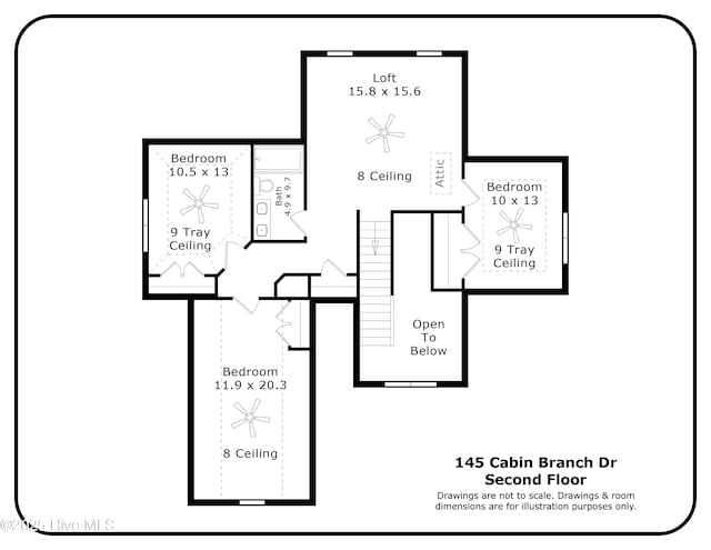 145 Cabin Branch Dr, Carthage, NC 28327 - room layout