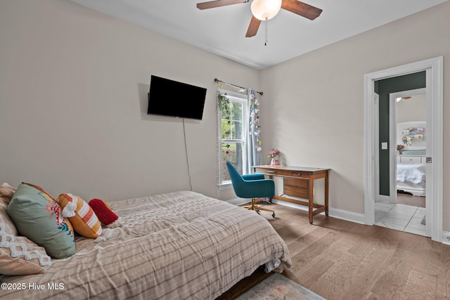 125 Steeplechase Way, Southern Pines, NC 28387 - bedroom featuring baseboards and a ceiling fan