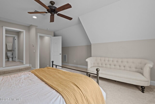 125 Steeplechase Way, Southern Pines, NC 28387 - bedroom featuring carpet floors, baseboards, and ceiling fan