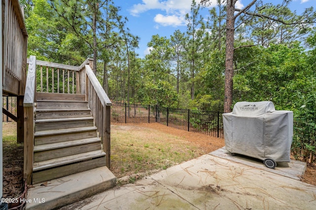 125 Steeplechase Way, Southern Pines, NC 28387 - view of yard with stairs and a patio