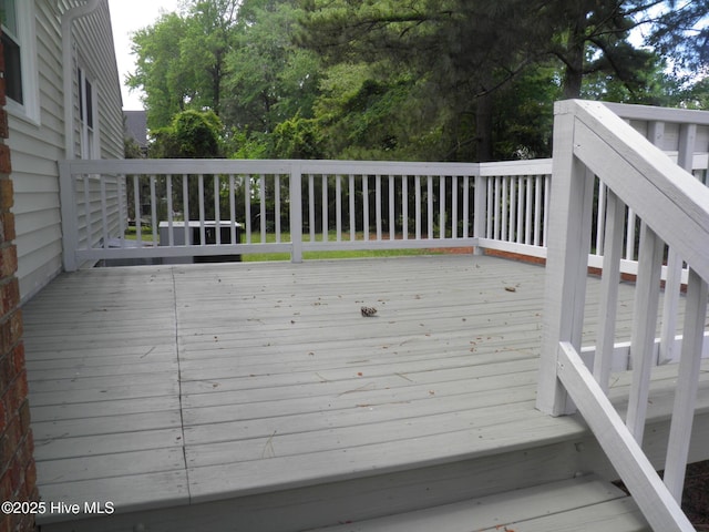 view of deck