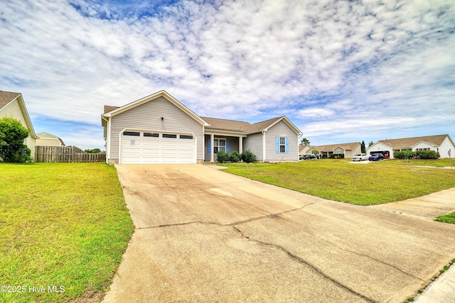 229 Red Carnation Dr, Holly Ridge, NC 28445 - ranch-style home featuring driveway and an attached garage