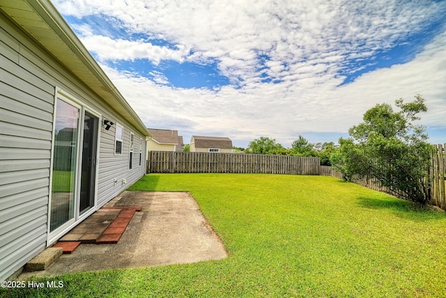 229 Red Carnation Dr, Holly Ridge, NC 28445 - view of yard with a patio