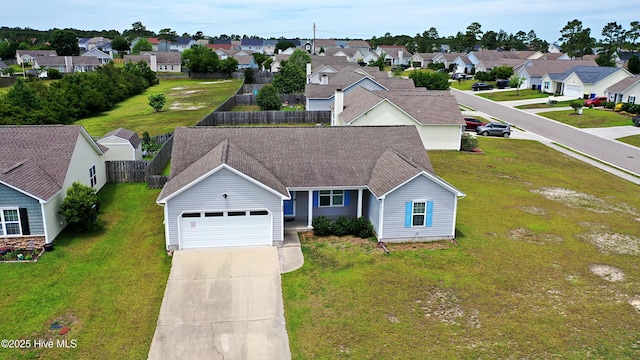 229 Red Carnation Dr, Holly Ridge, NC 28445 - aerial view of residential area